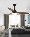WOMO 3 Wood Blade Ceiling Fan Lamp - WM5242 thumbnail