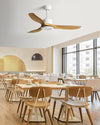 WOMO Modern 3 Blade Ceiling Fan - WM5243 thumbnail