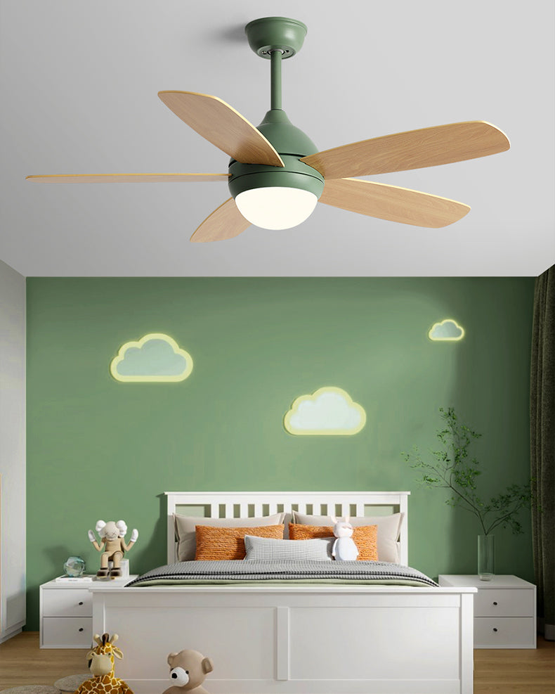 WOMO Modern 5 Blade Ceiling Fan Lamp - WM5247