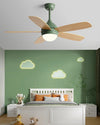 WOMO Modern 5 Blade Ceiling Fan Lamp - WM5247 thumbnail