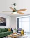 WOMO Modern 5 Blade Ceiling Fan Lamp - WM5247 thumbnail