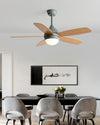 WOMO Modern 5 Blade Ceiling Fan Lamp - WM5247 thumbnail