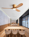 WOMO 3 Blade Low Profile Ceiling Fan Lamp - WM5253 thumbnail