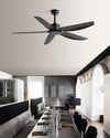 WOMO 5 Blade Low Profile Ceiling Fan - WM5255 thumbnail
