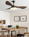 WOMO Modern Ceiling Fan With Bright Light - WM5256 thumbnail