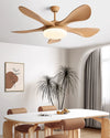 WOMO Modern Ceiling Fan With Bright Light - WM5256 thumbnail