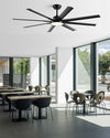 WOMO 8 Blade Big Ceiling Fan Lamp - WM5257 thumbnail