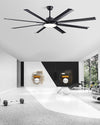 WOMO 8 Blade Big Ceiling Fan Lamp - WM5257 thumbnail