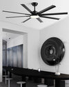 WOMO 8 Blade Big Ceiling Fan Lamp - WM5257 thumbnail