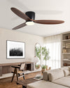 WOMO Wood Low Profile Ceiling Fan Lamp - WM5259 thumbnail