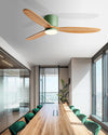 WOMO Wood Low Profile Ceiling Fan Lamp - WM5259 thumbnail