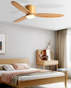 WOMO Wood Low Profile Ceiling Fan Lamp - WM5259 thumbnail