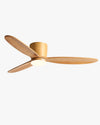 WOMO Wood Low Profile Ceiling Fan Lamp - WM5259 thumbnail
