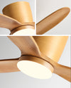 WOMO Wood Low Profile Ceiling Fan Lamp - WM5259 thumbnail