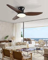 WOMO 3 Blade Low Profile Ceiling Fan Lamp - WM5261 thumbnail