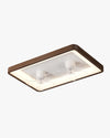 WOMO Dual Retractable Low Profile Ceiling Fan Lamp - WM5273 thumbnail
