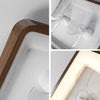 WOMO Dual Retractable Low Profile Ceiling Fan Lamp - WM5273 thumbnail