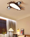 WOMO Propeller Low Profile Ceiling Fan Lamp - WM5274 thumbnail