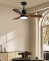 WOMO Mid Century Modern Ceiling Fan Lamp - WM5277 thumbnail