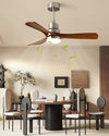 WOMO Mid Century Modern Ceiling Fan Lamp - WM5277 thumbnail