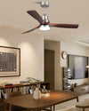 WOMO Mid Century Modern Ceiling Fan Lamp - WM5277 thumbnail