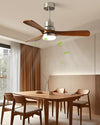 WOMO Mid Century Modern Ceiling Fan Lamp - WM5277 thumbnail