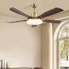 WOMO Mid Century Modern Ceiling Fan Lamp - WM5279 thumbnail