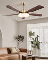 WOMO Mid Century Modern Ceiling Fan Lamp - WM5279 thumbnail