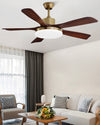 WOMO Mid Century Modern Ceiling Fan Lamp - WM5279 thumbnail