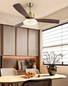 WOMO Mid Century Modern Ceiling Fan Lamp - WM5279 thumbnail