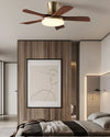WOMO Mid Century Modern Ceiling Fan Lamp - WM5280 thumbnail