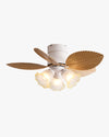 WOMO Flower Low Profile Ceiling Fan Lamp - WM5282b thumbnail