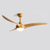 WOMO 3 Wave Blade Ceiling Fan Lamp-WM5016 thumbnail