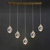 WOMO Rock Crystal Rain Chandelier-WM2189 thumbnail