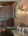 WOMO Colonical Gold Outdoor Sconce-WM9199 thumbnail