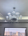 WOMO Tiered Candelabra Glass Chandelier-WM2400 thumbnail