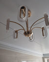 WOMO Rose Gold Long Oval Chandelier-WM2402 thumbnail