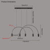 WOMO Arc Rainbow Pendant Chandelier-WM2063 thumbnail