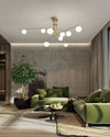 WOMO Branching Frosted Glass Bubble Chandelier-WM2295a thumbnail