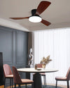 WOMO 3 Wood Blade Low Profile Ceiling Fan Lamp-WM5058 thumbnail