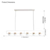 WOMO Linear Spotlight Kitchen Pendant Light-WM2019 thumbnail
