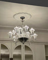 WOMO Tiered Candelabra Glass Chandelier-WM2400 thumbnail