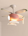 WOMO Airplane Children Ceiling Fan Lamp-WM5007 thumbnail