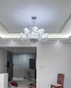 WOMO Tiered Candelabra Glass Chandelier-WM2400 thumbnail
