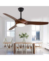 WOMO 52 Inch 3 Blade Large Ceiling Fan Lamp-WM5107 thumbnail