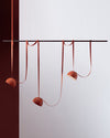 WOMO Dome Leather Linear Chandelier-WM2319 thumbnail