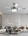 WOMO Slimline Stainless Steel Ceiling Fan Lamp-WM5112 thumbnail
