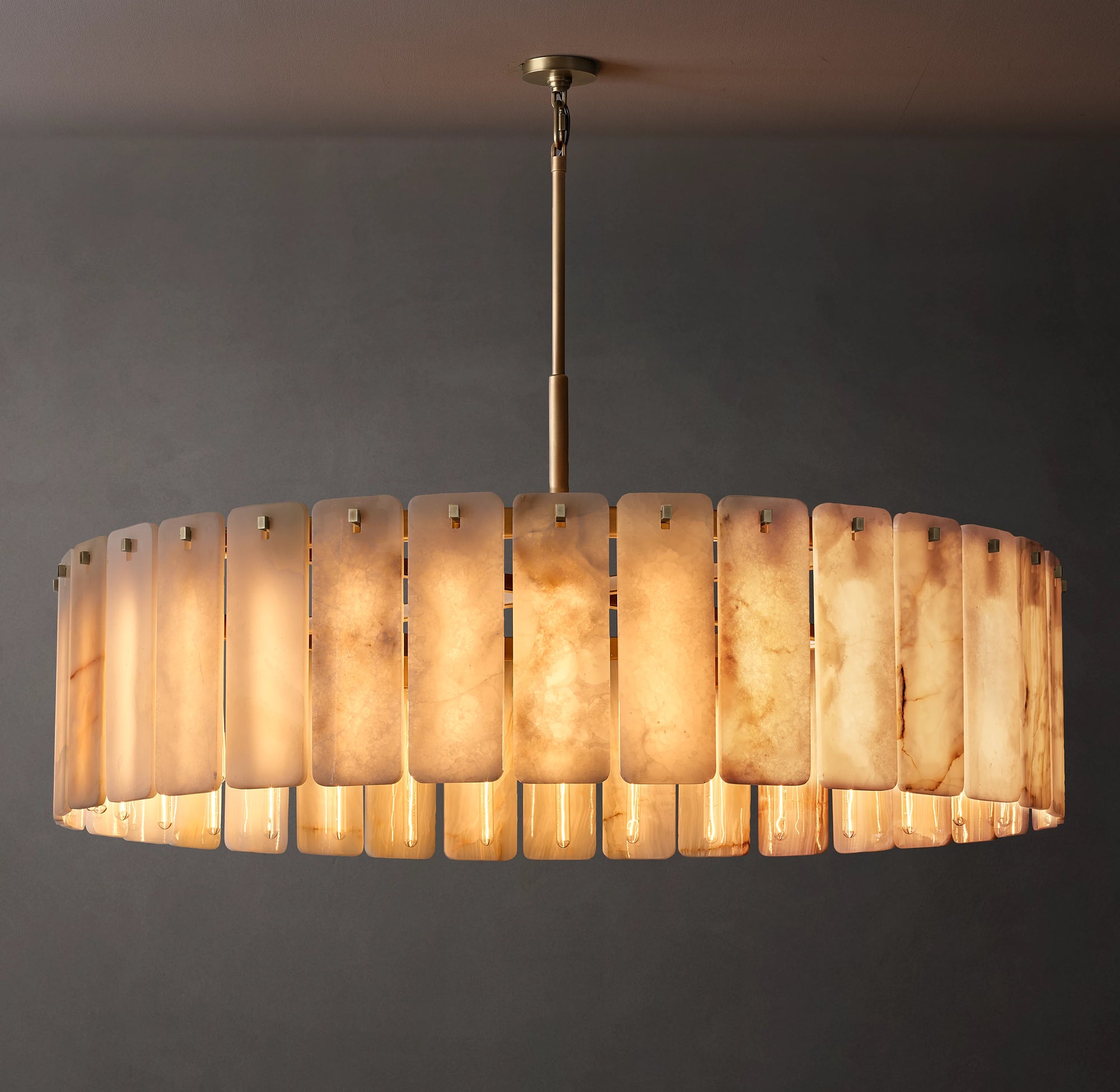 WOMO Alabaster Round Chandelier - Calamette