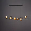 WOMO Linear Glass Globe Chandelier-WM2257 thumbnail