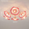WOMO Lotus Leaf Flower Flush Mount Ceiling Light-WM1026 thumbnail